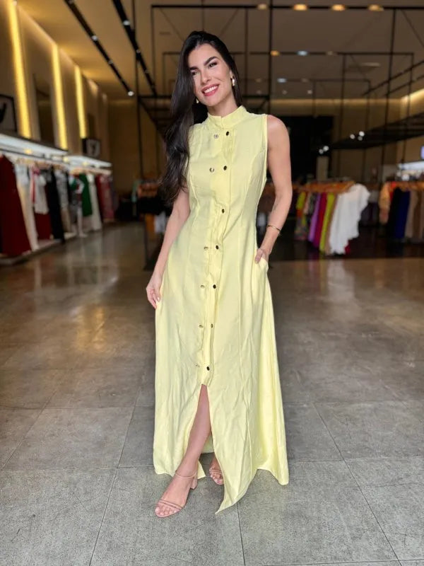 Vestido Longo Cris - LANÇAMENTO