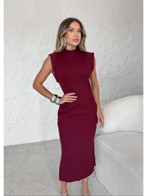 Vestido Canelado Muscle - LANÇAMENTO