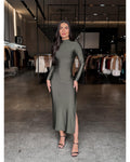 Vestido Suplex Gola alta - LANÇAMENTO