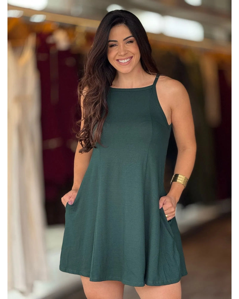 Vestido Visolycra Alcinha - LANÇAMENTO