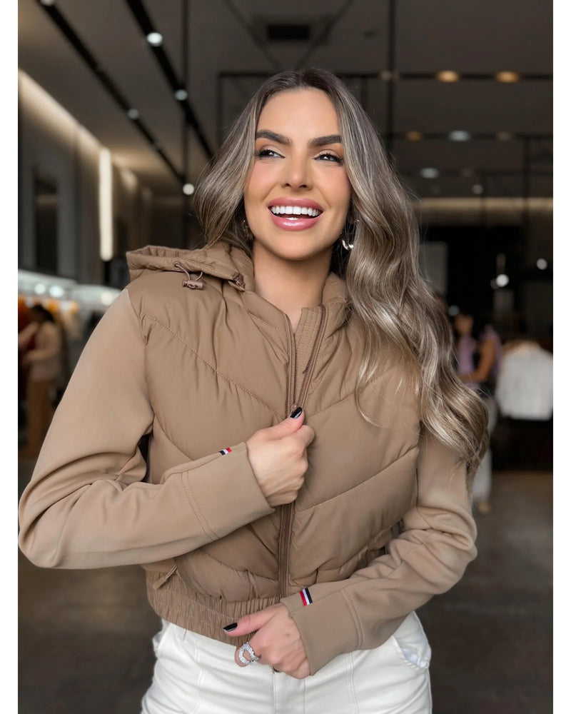 Jaqueta Puffer Acolchoada  - LANÇAMENTO