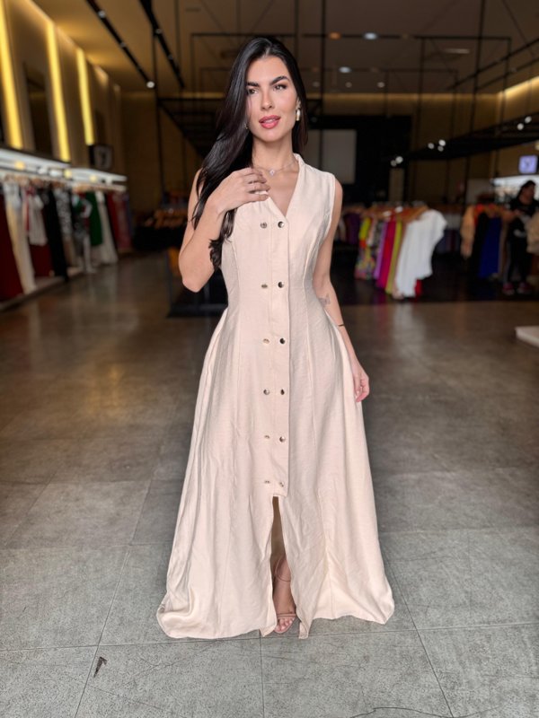 Vestido Longo Cris - LANÇAMENTO