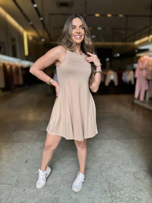 Vestido Visolycra Alcinha - LANÇAMENTO