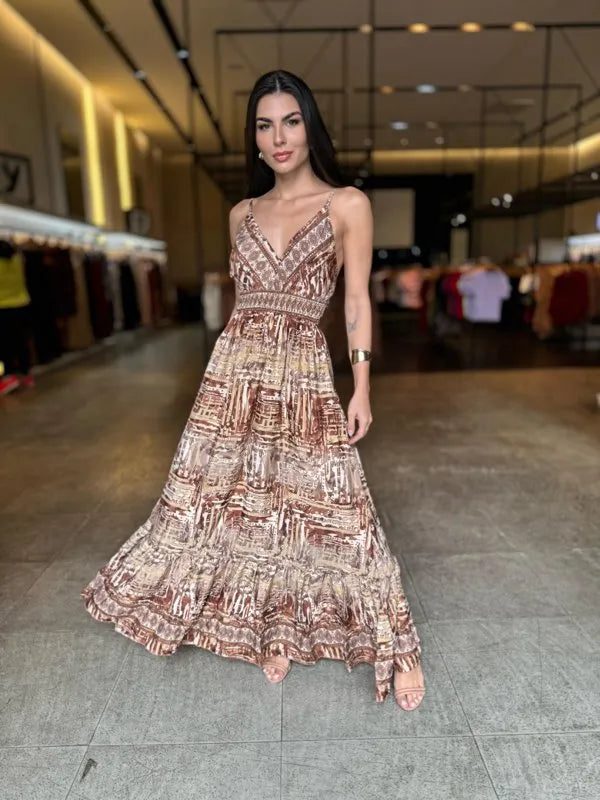 Vestido Indiano Luisa - LANÇAMENTO